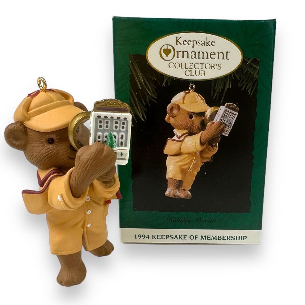 Hallmark Keepsake Ornament Collector's Club Bundle of 6 1993-1997 VINTAGE EUC - Picture 3 of 8